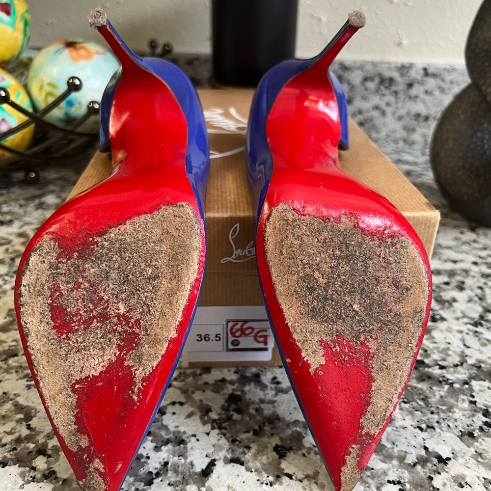 Christian Louboutin Iriza 100 Patent leather - Picture 5 of 9